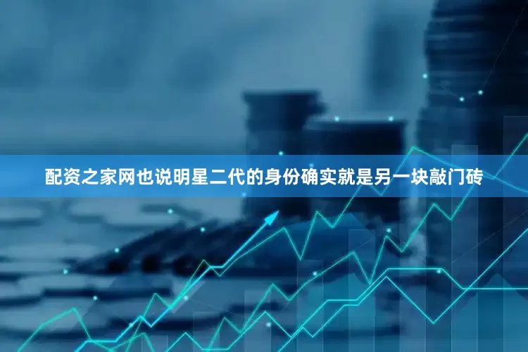 配资之家网也说明星二代的身份确实就是另一块敲门砖
